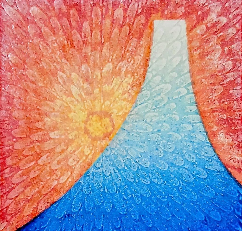 竹和紙 版画用を使った版画作品展