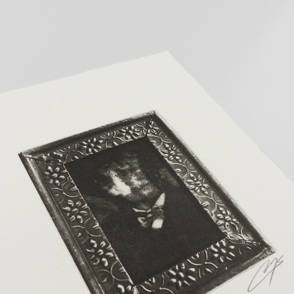 雁皮紙を使った版画作品