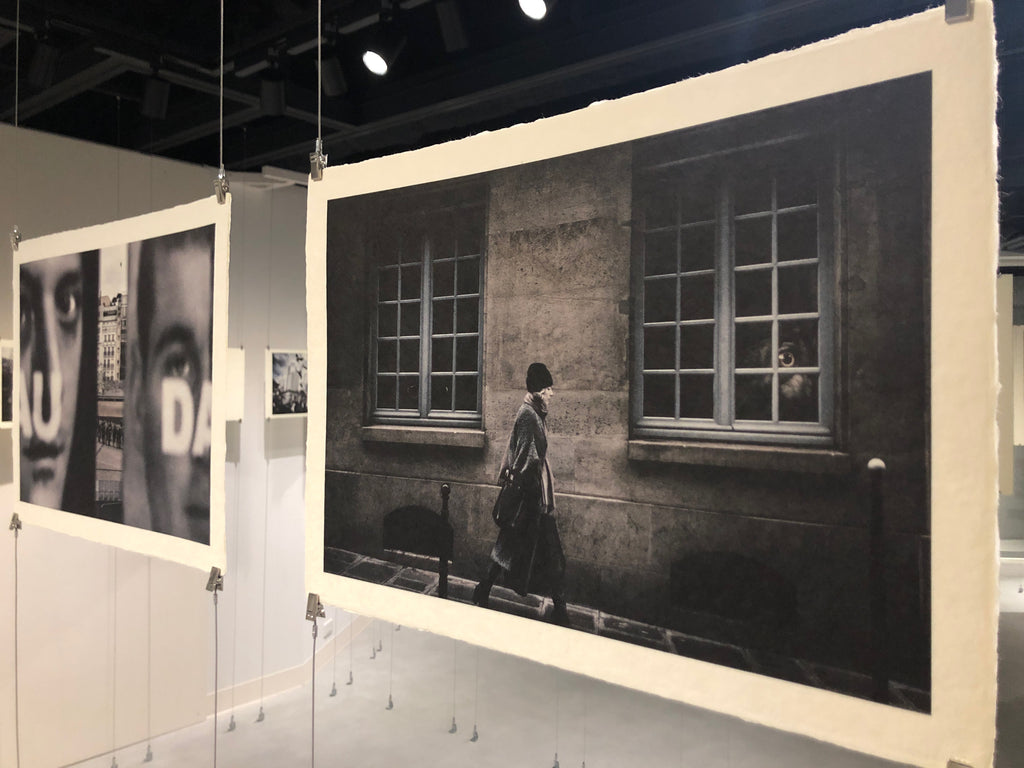 AIJPびざん手漉き紙を使った写真作品