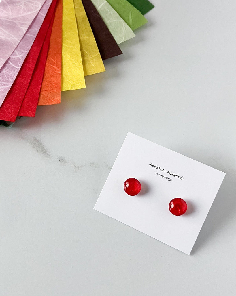 和紙を使ったアクセサリー