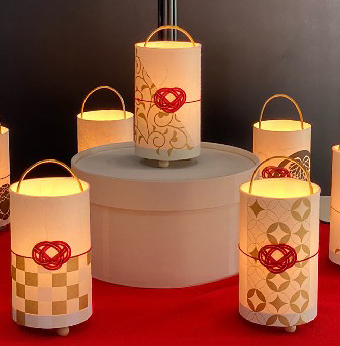 コピーができる和紙No.163を使った「和紙ランタン」