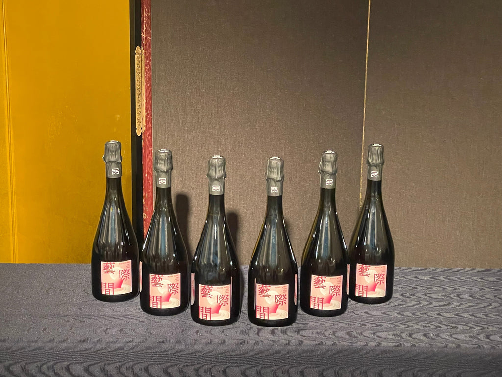 AIJPいんべ厚口を使ったワインのラベル