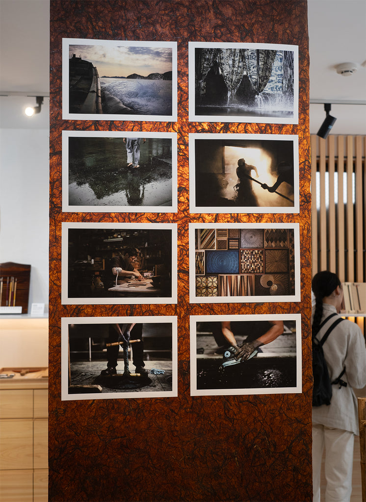 AIJP竹和紙170gを使った写真作品