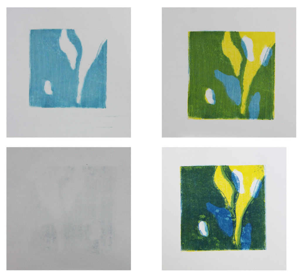 エディショニングペーパーを使った木版画の基礎実技