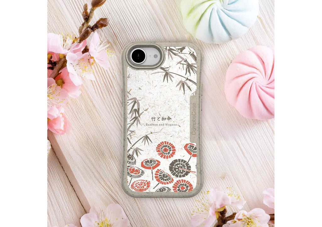 ベジタブル紙を使ったスマホケース