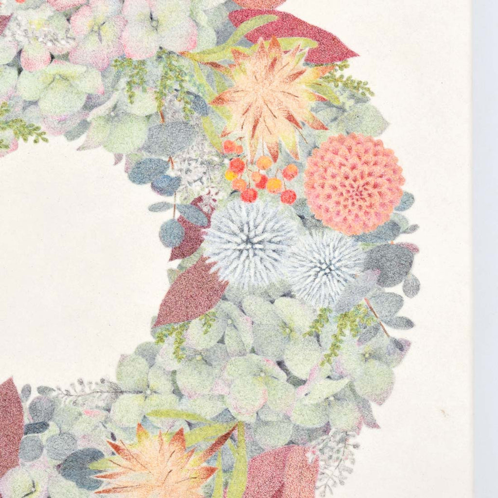 新いんべを使った色鉛筆のイラスト