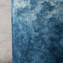 画像をギャラリービューアに読み込む, 藍染フロアライト NO.8 ＊ご注文後2〜4週間で納品予定
