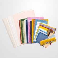 画像をギャラリービューアに読み込む, 端紙セット 大
