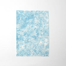 画像をギャラリービューアに読み込む, 藍染もみ名刺用原紙 A3サイズ（5枚）＊在庫切れ 2月ごろ出来上がり予定
