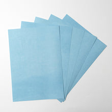 画像をギャラリービューアに読み込む, 藍染め無地名刺用原紙 A3サイズ（5枚）
