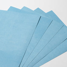 画像をギャラリービューアに読み込む, 藍染め無地名刺用原紙 A3サイズ（5枚）
