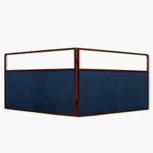 画像をギャラリービューアに読み込む, 風炉先屏風 藍染め 山並み
