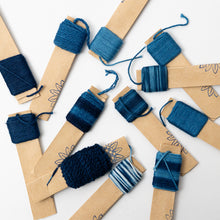 画像をギャラリービューアに読み込む, 藍糸 蒅ブルー
