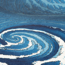 画像をギャラリービューアに読み込む, 復刻木版画「阿波鳴門の風波」
