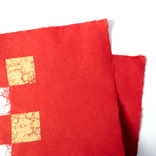 画像をギャラリービューアに読み込む, 金銀漉き込み紙 市松三段 ＊在庫限り（20%OFF）
