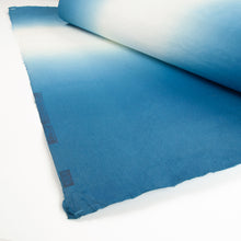 画像をギャラリービューアに読み込む, 藍染め和紙 グラデーション上下染め ＊在庫切れの場合1〜2週間程で納品
