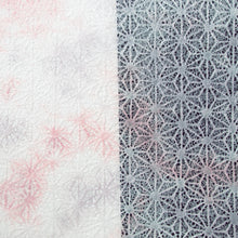 画像をギャラリービューアに読み込む, レースＰ 麻の花 もみ染 桃
