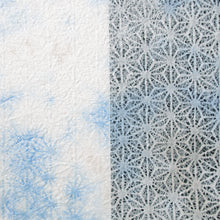 画像をギャラリービューアに読み込む, レースＰ 麻の花 もみ染 淡水
