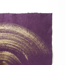 画像をギャラリービューアに読み込む, 強制紙 金彩 丸
