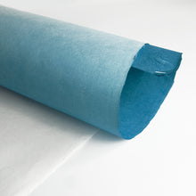 画像をギャラリービューアに読み込む, 藍染め和紙 グラデーション 平版 縦 ＊在庫切れの場合1〜2週間程で納品
