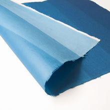 画像をギャラリービューアに読み込む, 藍染め和紙 段染め七段 ＊在庫切れの場合1〜2週間程で納品

