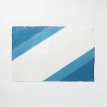 画像をギャラリービューアに読み込む, 藍染め和紙 段染 小判 ＊在庫切れの場合1〜2週間程で納品
