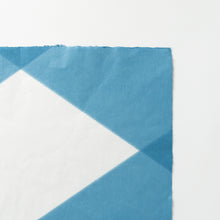 画像をギャラリービューアに読み込む, 藍染め和紙 四方染 小判 ＊在庫切れの場合1〜2週間程で納品
