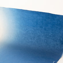 画像をギャラリービューアに読み込む, 藍染め和紙 グラデーション 平版 横 ＊在庫切れの場合1〜2週間程で納品
