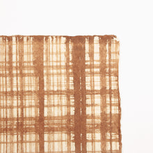 画像をギャラリービューアに読み込む, 柿渋染め紙 格子柄
