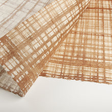 画像をギャラリービューアに読み込む, 柿渋染め紙 格子柄
