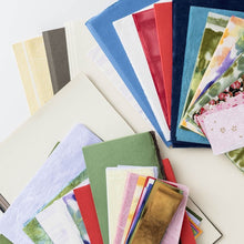 画像をギャラリービューアに読み込む, 端紙セット 大
