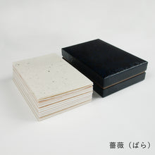 画像をギャラリービューアに読み込む, 和紙とりどり箱入り
