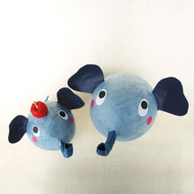 画像をギャラリービューアに読み込む, 和紙手作りキット ゾウのはりこ
