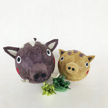 画像をギャラリービューアに読み込む, 和紙手作りキット 亥（いのしし）のはりこ
