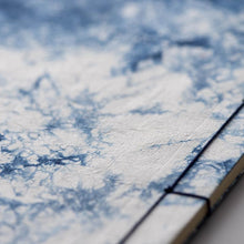 画像をギャラリービューアに読み込む, 藍染め 和帳 ぼかし
