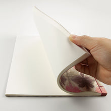 画像をギャラリービューアに読み込む, 手染め和紙 芳名帳 草木染め ピンク
