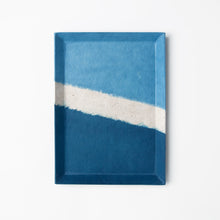 画像をギャラリービューアに読み込む, 藍染め ペン皿（大）
