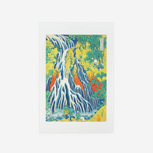 画像をギャラリービューアに読み込む, 「諸國瀧廻リ 下野黒髪山 きりふりの滝」ジークレープリント ポストカード
