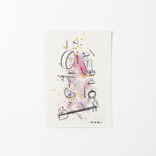 画像をギャラリービューアに読み込む, 徳島観光絵葉書 阿波踊り3
