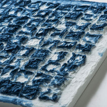 画像をギャラリービューアに読み込む, モザイクアートパネル +藍表面染め ＊ご注文後1〜2週間で納品予定
