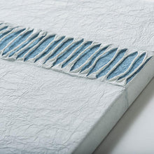 画像をギャラリービューアに読み込む, 紙布アートパネル 藍地+白 ＊ご注文後1〜2週間で納品予定
