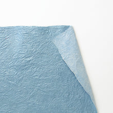 画像をギャラリービューアに読み込む, もみ紙 メタリックブルー ＊在庫がなくなり次第、廃盤
