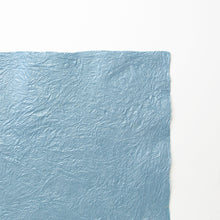 画像をギャラリービューアに読み込む, もみ紙 メタリックブルー ＊在庫がなくなり次第、廃盤

