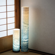 画像をギャラリービューアに読み込む, 藍染フロアライト NO.2 ＊ご注文後2〜4週間で納品予定
