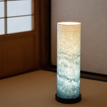画像をギャラリービューアに読み込む, 藍染フロアライト NO.1 ＊ご注文後2〜4週間で納品予定
