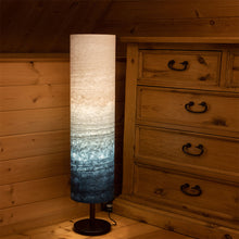 画像をギャラリービューアに読み込む, 藍染フロアライト NO.4 ＊ご注文後2〜4週間で納品予定
