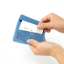 画像をギャラリービューアに読み込む, 藍染名刺入れ（110×73mm）
