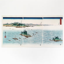 画像をギャラリービューアに読み込む, 広重木版「阿波鳴門之風景」復刻
