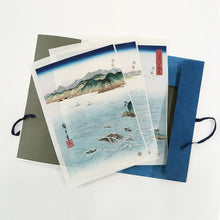 画像をギャラリービューアに読み込む, 広重木版「阿波鳴門之風景」復刻
