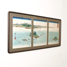 画像をギャラリービューアに読み込む, 広重木版「阿波鳴門之風景」復刻
